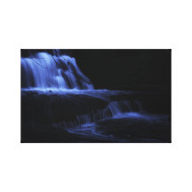 Cascade de minuit 3 toile tendue sur châssis