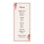 Cascade d'orchidées roses carte double customisable