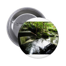 Cascade en bambou au Japon Badges Avec Agrafe