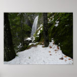Cascade et neige posters