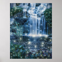Cascade féerique posters