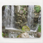 Cascade japonaise de jardin tapis de souris