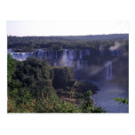 Cascades d'Iguacu, le Brésil et l'Argentine, carte