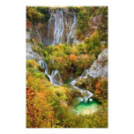 Cascades en automne photographies d’art