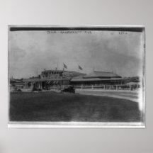 Casino - pilier de Narragansett, Île de Rhode 1909 Poster
