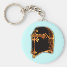 Casque médiéval III Porte-clef