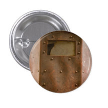 Casque rouillé de soudure badge avec épingle