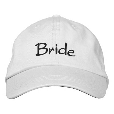Casquette brodé de jeune mariée casquette de baseball brodée Casquette brodé de jeune mariée casquette de baseball brodée