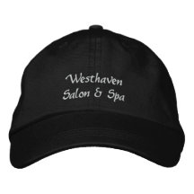 Casquette brodé par spa fait sur commande casquette brodée