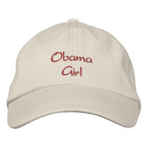 Casquette/chapeau brodés par fille d'Obama
