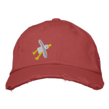Casquette d'art : Mouette de tinctorial de John et Casquette De Baseball
