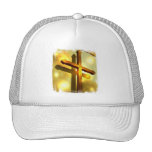 Casquette de baseball croisé d'or