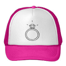 Casquette de baseball de bague à diamant dans les 