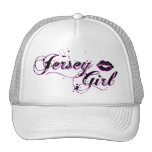 Casquette de baseball de blanc de fille du Jersey
