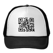 Casquette de baseball de code de QR
