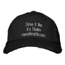 Casquette de baseball de marque de MoreThrottle