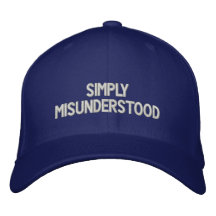 Casquette de baseball simplement mal comprise