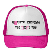 Casquette de camionneur de cancer du sein