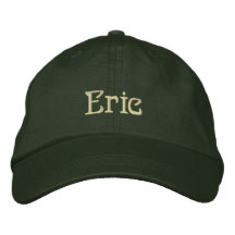 Casquette de concepteur nommé d'ÉRIC Casquette De Baseball