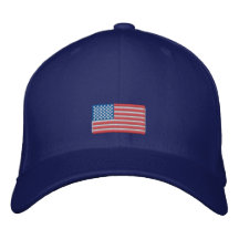 Casquette de drapeau américain casquettes brodées