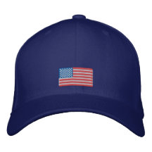 Casquette de drapeau américain casquette brodée
