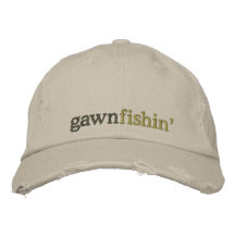 casquette de fishin de gawn chapeaux brodés