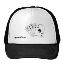 Casquette de flux droit