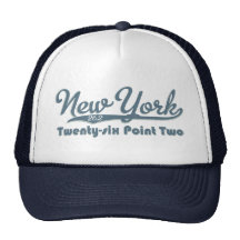 Casquette de marathon de bleu de New York 26,2