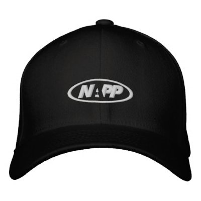 Casquette de NAPP dans le noir Casquettes Brodées