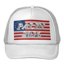 Casquette de PALIN 2016, 3D blanc, Betsy Ross