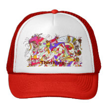 Casquette de pensée… Chapeau avec la conception ab