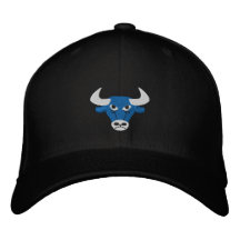 Casquette de Taureau bleu Casquette De Baseball