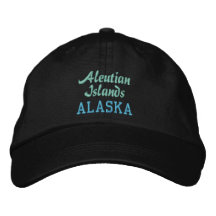 Casquette d'ÎLES ALÉUTES Casquette Brodée