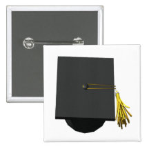 Casquette d'obtention du diplôme badges