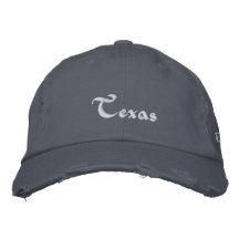 Casquette du Texas Chapeau Brodé