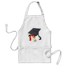 Casquette et diplôme d'obtention du diplôme tablier