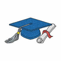 Casquette et diplôme polos brodés