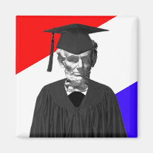 Casquette et robe licenciés Template1 de Lincoln Magnets Pour Réfrigérateur