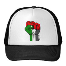 Casquette palestinien de poing de Carlos Latuff