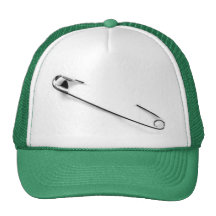 Casquette punk de goupille de sécurité