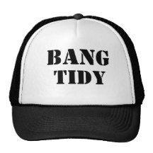 Casquette rangé de coup