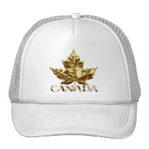 Casquettes du Canada de feuille d'érable de casque