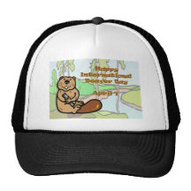 Castor jour 7 avril international casquette de camionneur