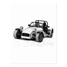 Caterham 07 carte postale