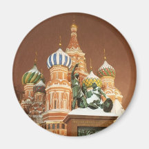 Cathédrale de la Russie Magnets Pour Réfrigérateur