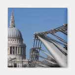 Cathédrale de St Pauls et le pont de millénaire Magnets