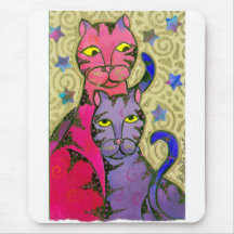 CatNStars Tapis De Souris
