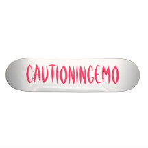 CautioningEmo Skateboards Personnalisés