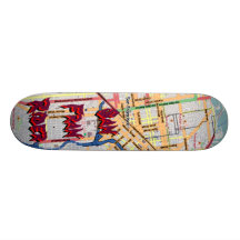 Cavalier de San Fran les cadeaux de Zazzle de MUSÉ Skateoard Personnalisé