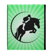 Cavalier de vert de chaux coques iPad folio